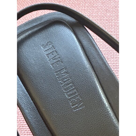 Steve Madden Locke High Heels in Black 8.5 with box Womens Sandals - Picture 8 of 16